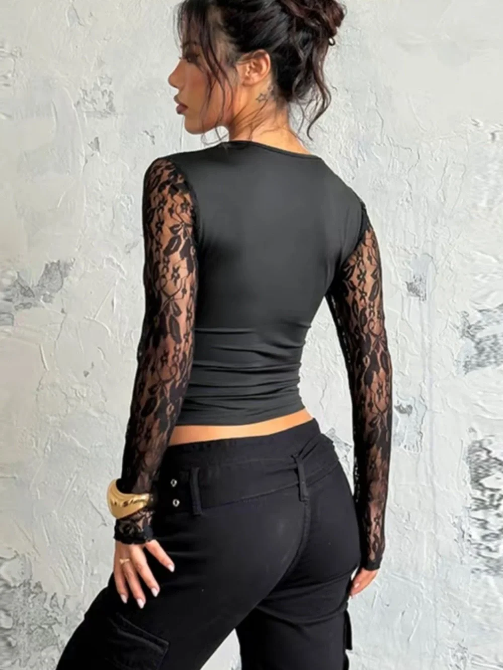LACE TOP🖤 - Picture 2 of 5